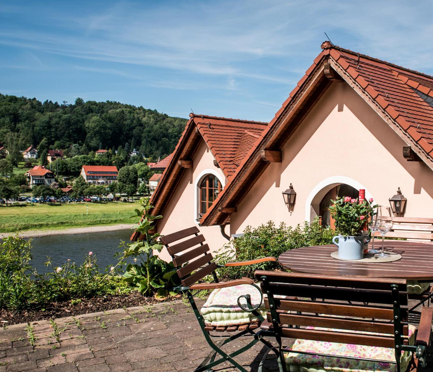Ferienwohnungen Alte Destillerie Rathen Ngoại thất bức ảnh